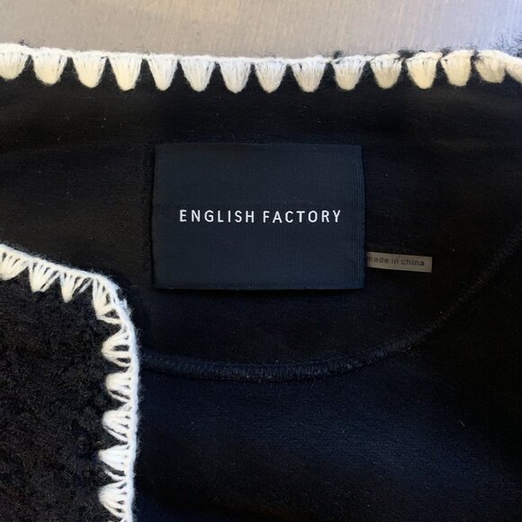 Premium Faux Shearling Jacket English Factory M - Picture 4 of 5